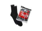 Supreme Hanes Socks (4 Pack) Black-Supreme-pikastore.cz
