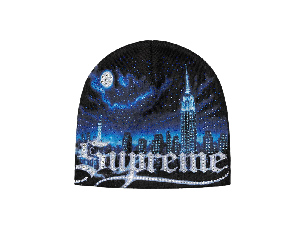 Supreme Cityscape Beanie Black-Supreme-pikastore.cz