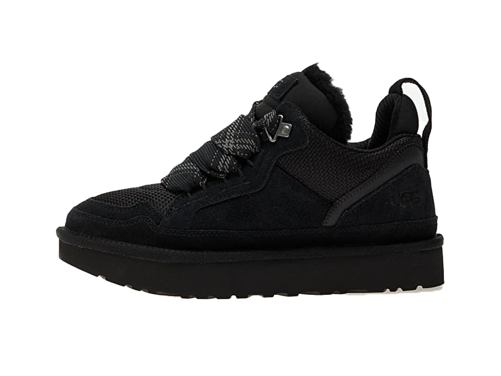 UGG Lowmel Leather Black (Women's)-UGG-pikastore.cz